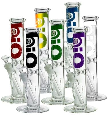 12" Bio Hazard Straight Water Pipe With Case