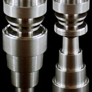 6 In 1 Domeless Titanium Nail 10mm - 19mm Male And Female