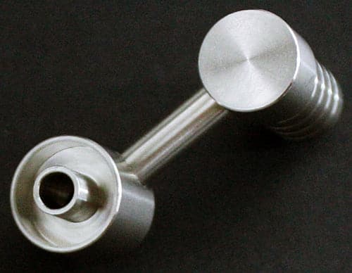 10mm 90 Degree Domeless Titanium Nail Female