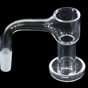 Seamless Fully Welded Terp Slurper Vacuum Banger - 10 Male - 90 Degree