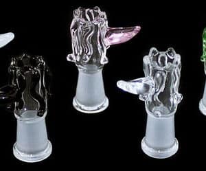 5ct 10mm Worked Glass Dome