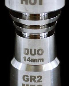 14-19 Duo Domeless Titanium Nail Female