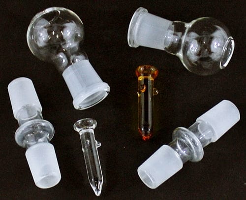 2ct 19-19 Oil Dome With Straight Male Adapter And Glass Nail