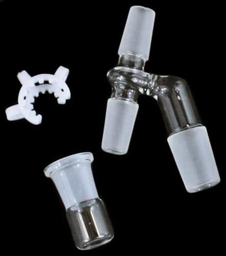 Oil Reclaim Catcher Drop Down Kit - 19mm Male To 14-14