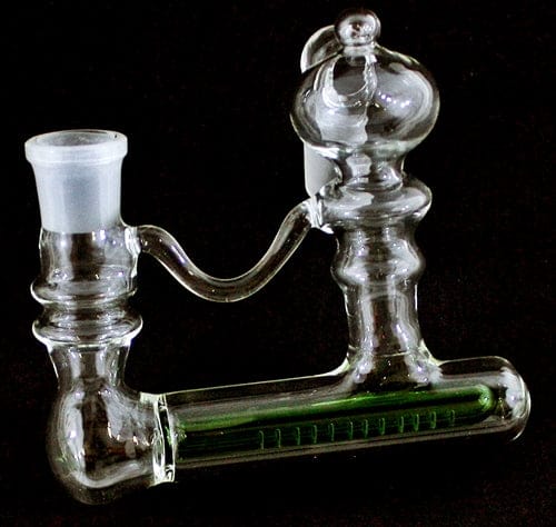 2ct 5" 19-19 Green Martian Inline Ashcatcher