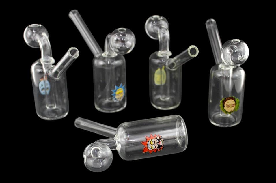 10ct 4" Decal 1pc Oil Burner Bubbler Assortment