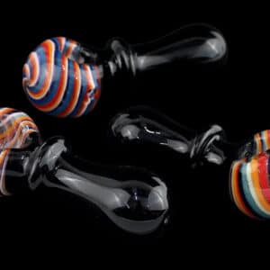 4ct 4" Candy Swirl Art Pop Spoon Hand Pipe