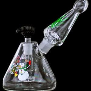 8" Blast Off 2pc Decal Beaker Water Pipe