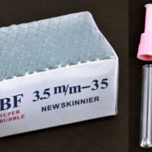 100ct 3.5 x 35 Mini Glass Vial