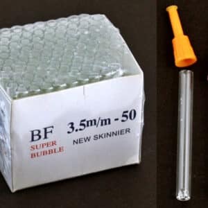 100ct 3.5 x 50 Mini Glass Vial