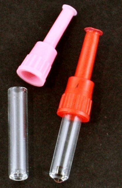 100ct 3.5 x 25 Mini Glass Vial