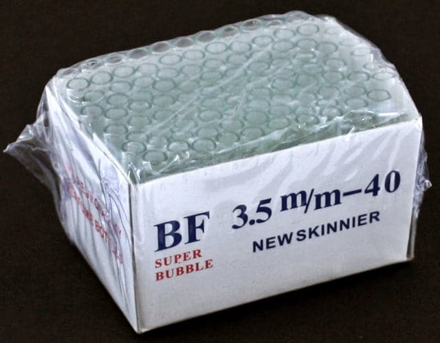 100ct 3.5 x 40 Mini Glass Vial