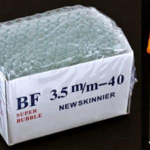 100ct 3.5 x 40 Mini Glass Vial