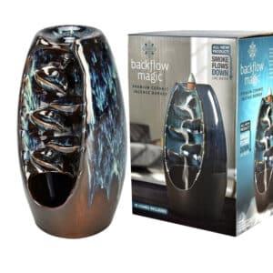 Ceramic Backflow Incense Burner - Waterfall