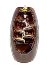 Ceramic Backflow Incense Burner - Waterfall