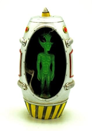 Backflow Incense Burner with LED Glow - Alien