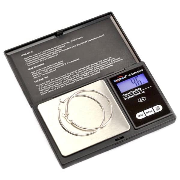 WeighMax 100g x 0.01 Digital Pocket Scale - Image 4