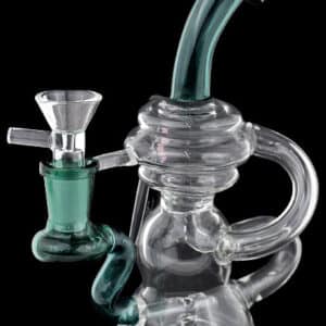 6" Dual Tube Chamber Inline Recycler Water Pipe