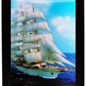3D Lenticular Picture Frame Sail Ship 116