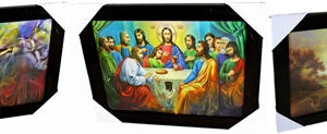 3D Lenticular Picture Frame Jesus Triple Image 307