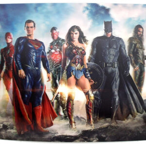 3ct Lenticular 3D Image Holographic Poster - Justice League