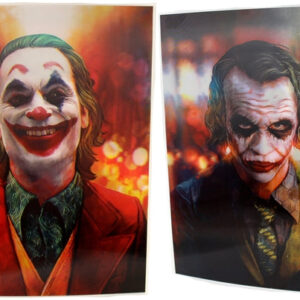 3ct Lenticular 3D Image Holographic Poster - Joker