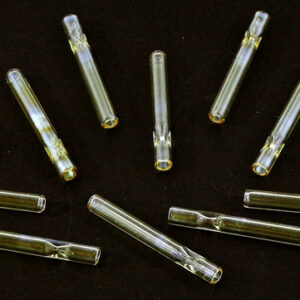20ct 3" Fuming Straight 1 Hitter Chillum