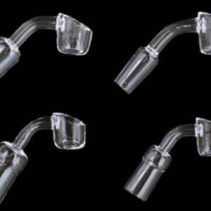 45 Degree Quartz Banger Nail 10mm-14mm-19mm