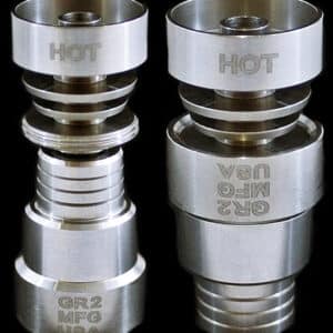 14-19 Domeless 4 In 1 Titanium Nail