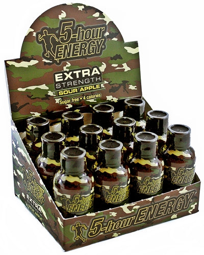 5 Hour Energy Shot - Extra Strength Sour Apple 12pk