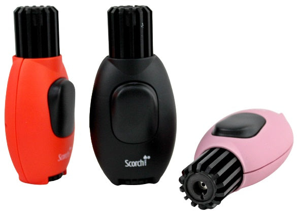 Scorch Torch Modern Button Aerodynamic Nozzle Torch Lighter 6pk