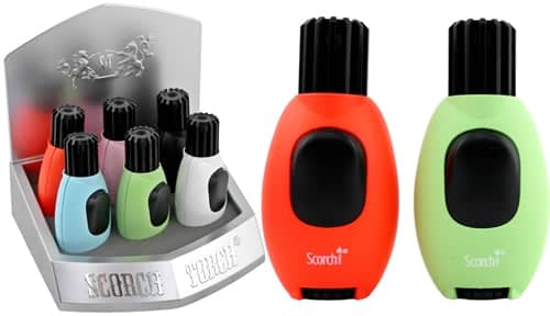 Scorch Torch Modern Button Aerodynamic Nozzle Torch Lighter 6pk - Image 6