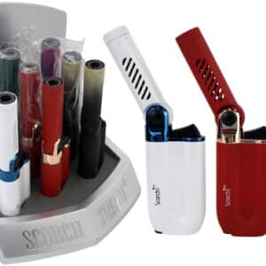 Scorch Torch U-Torch Adjustable Angle Torch Lighter 9pk