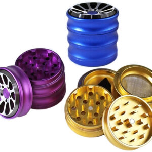 Chromium Crusher 2.1" CNC Rim 4pc Magnetic Tobacco Grinder