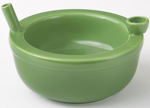 Ceramic Pipe - Roast and Toast Green Cereal Bowl