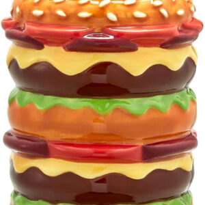Cheeseburger Stash Jar