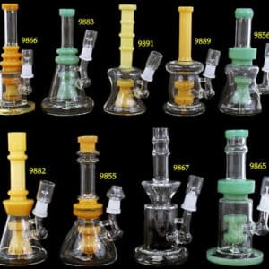 8" Color Art 14mm Oil Rig Assortment