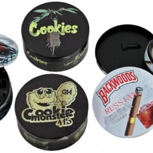 Cookie Backwoods Mix Design - Large 98mm Grinder