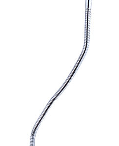 20" Tall Standing Chrome Flexible Ashtray