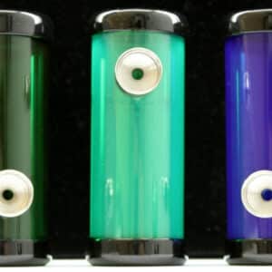 4" Acrylic Short Smokey Steam Roller 3-S