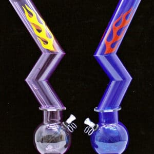 19" Acrylic Z Flame Water Pipe