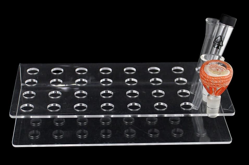 Acrylic Pre-Roll Display - 14mm - Holds 32pcs