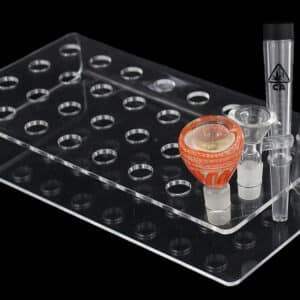 Acrylic Pre-Roll Display - 14mm - Holds 32pcs