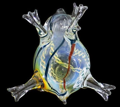 5" Animal Glass Pipe - Frog