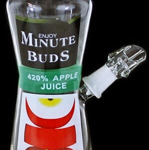 8" Apple Juice 14mm Oil Rig Water Pipe