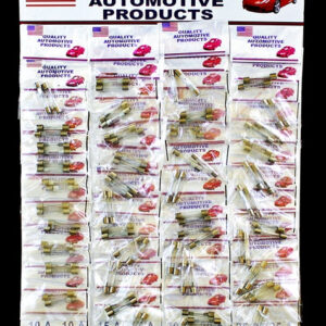 BUY 1 GET 1 FREE 48ct Glass Tube Asst Auto Fuses DB-969