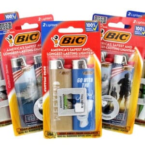 10ct Bic Lighter 2pk Lighters Assortment