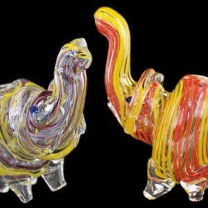 10ct 3" Baby Elephant Hand Pipe Assortment