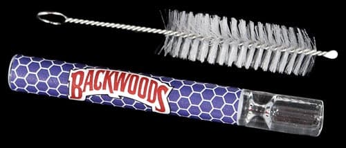 Backwoods 1 Hitter Glass Chillum Assortment 40pk