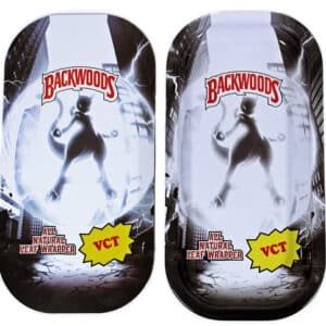 Backwoods Rolling Tray With Magnet Cover - Mewtwo Bubble